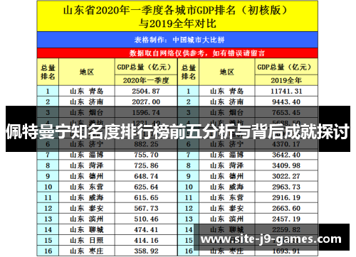 佩特曼宁知名度排行榜前五分析与背后成就探讨 佩特曼宁知名度排行榜前五分析与背后成就探讨