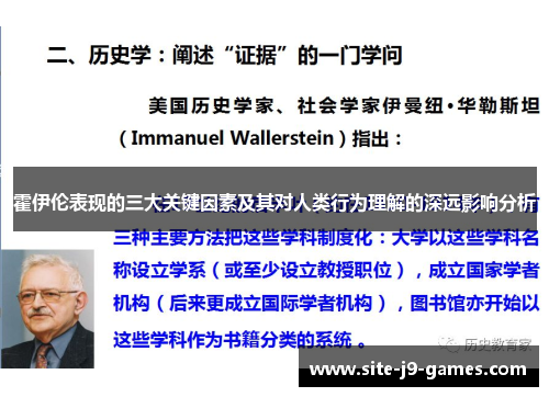 霍伊伦表现的三大关键因素及其对人类行为理解的深远影响分析